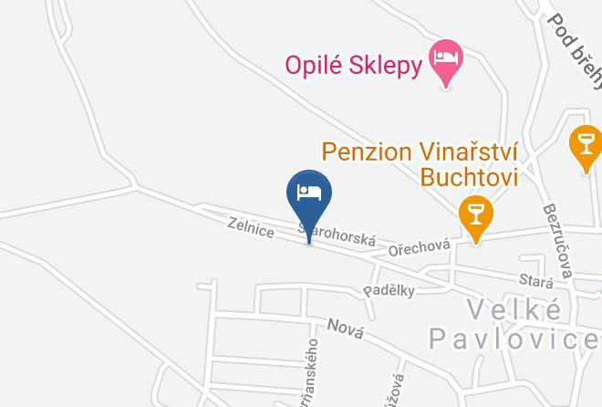 Breclav - Penzion U Hada Maps