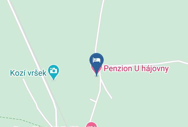 Tabor - Penzion U Hajovny Maps