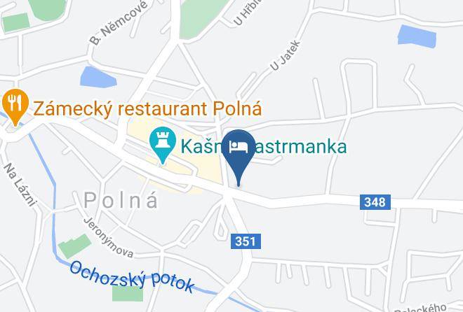 Jihlava - Penzion U Hilsnera Maps