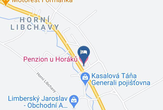 Usti Nad Orlici - Penzion U Horaku Maps