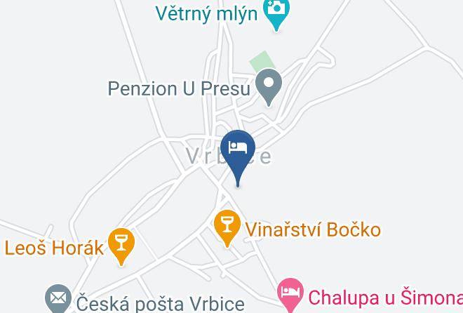 Breclav - Penzion U Hosku Sro Maps