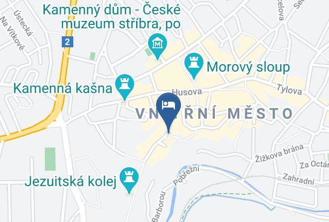 Kutna Hora - Penzion U Hradku Maps