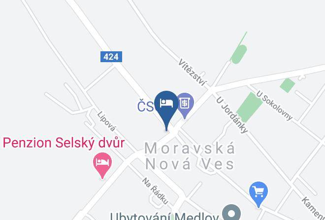 Breclav - Penzion U Hrebacku Maps