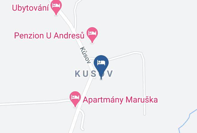 Prachatice - Penzion U Hudecku Maps