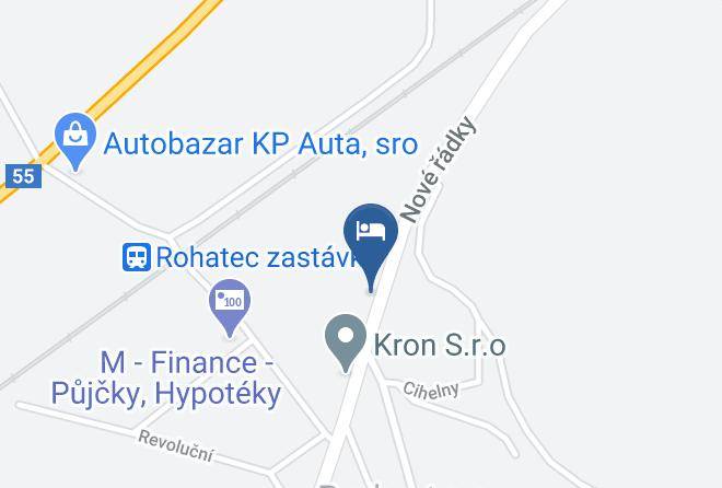 Hodonin - Penzion U Hujnaku Maps