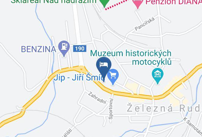 Klatovy - Penzion U Jelena Maps