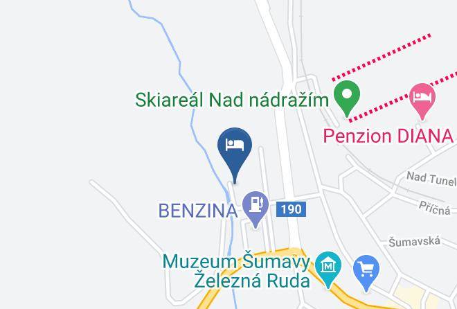Klatovy - Penzion U Jezerniho Potoka Maps