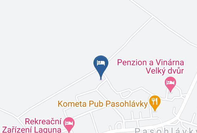 Brno Province - Penzion U Jezu Ubytovani Maps