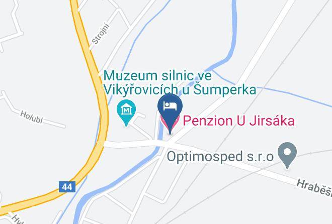 Sumperk - Penzion U Jirsaka Maps