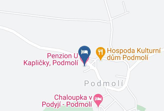 Znojmo - Penzion U Kaplicky Podmoli Maps