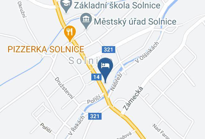 Rychnov Nad Kneznou - Penzion U Kocoura Maps