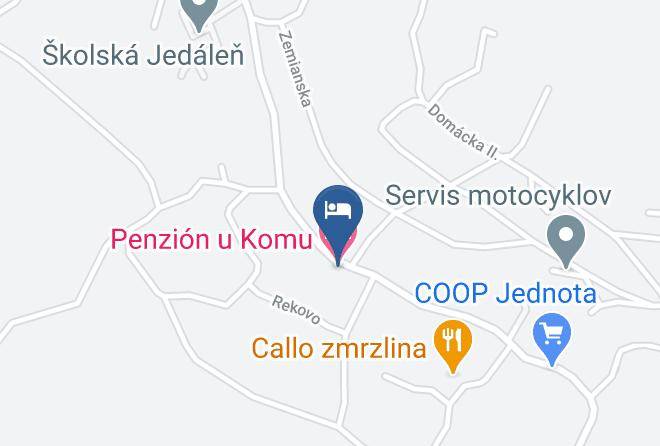 Dolny Kubin - Penzion U Komu Maps