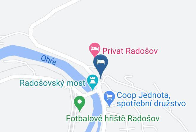 Carlsbad - Penzion U Kostela Maps