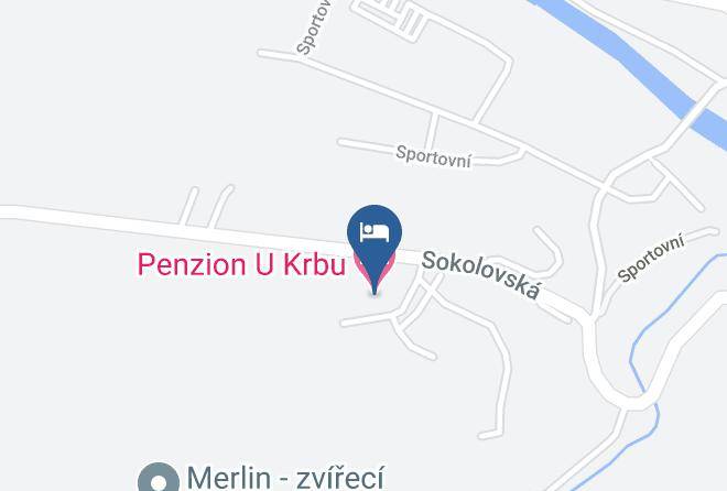 Sokolov - Penzion U Krbu Maps