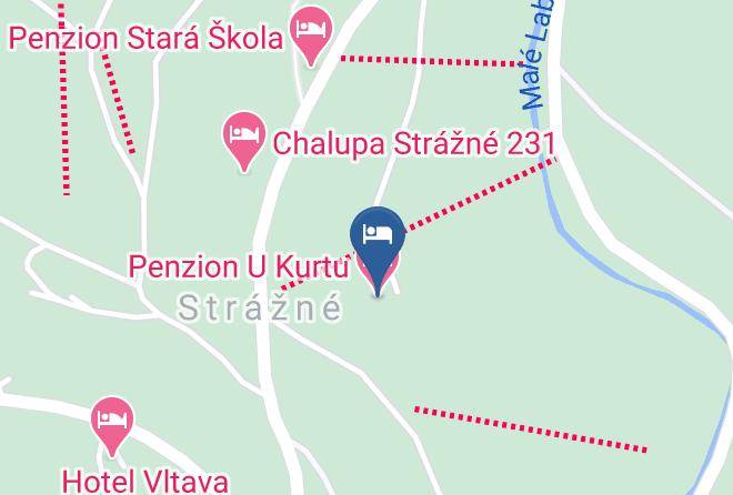 Trutnov - Penzion U Kurtu Maps