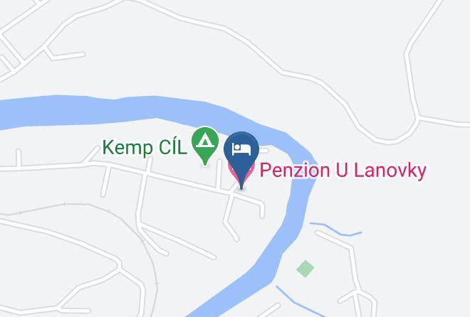 Benesov - Penzion U Lanovky Maps