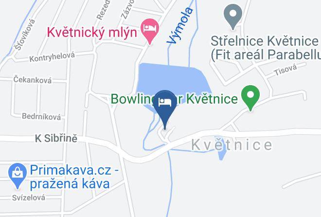 Prague East - Restaurace Lavka Maps