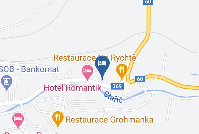 Jesenik - Penzion U Lazni Lipova Lazne Maps