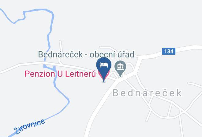 Jindrichuv Hradec - Penzion U Leitneru Maps