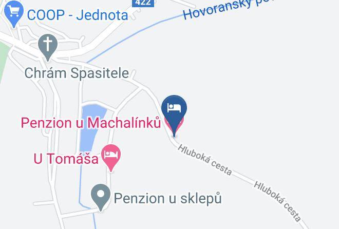 Hodonin - Penzion U Machalinku Maps