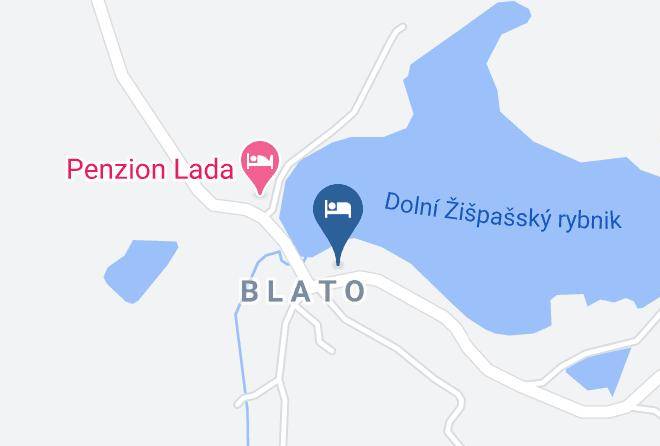 Jindrichuv Hradec - Penzion U Myslivcu Maps