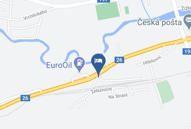 Domazlice - Penzion U Nadrazi Maps