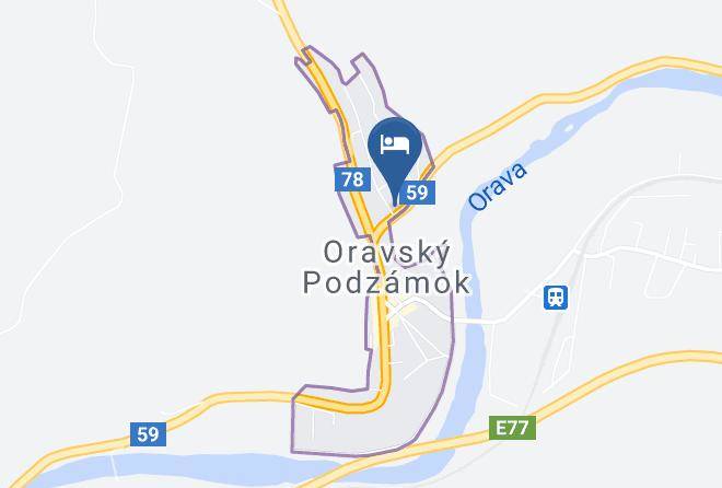 Dolny Kubin - Penzion U Nas Maps
