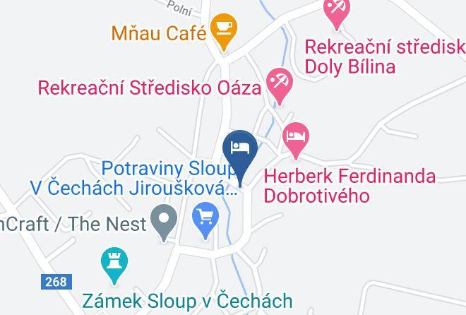 Ceska Lipa - Penzion U Panu Z Dube Sloup V Cechach Maps