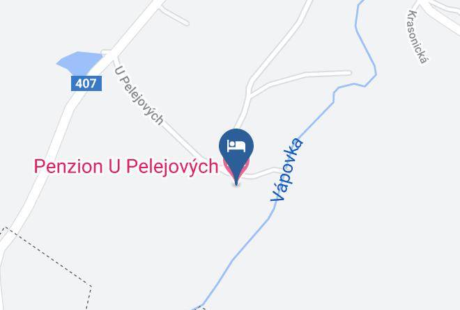 Jihlava - Penzion U Pelejovych Maps