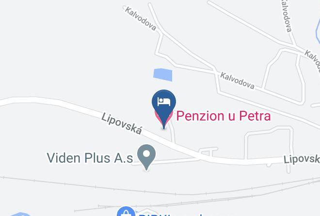 Jesenik - Penzion U Petra Maps