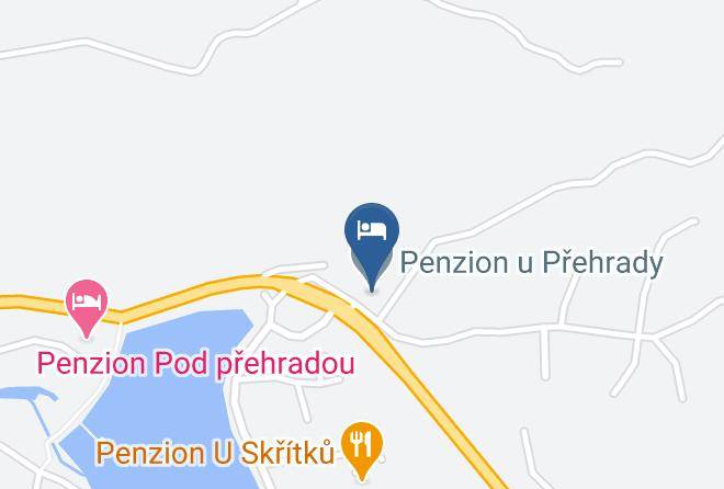 Vsetin - Penzion U Prehrady Maps
