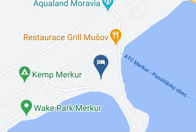 Brno Province - Penzion U Raka Maps