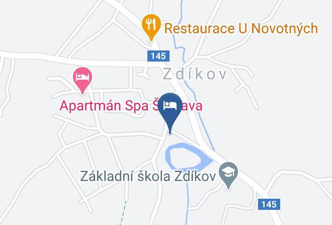 Prachatice - Penzion U Rataju Maps