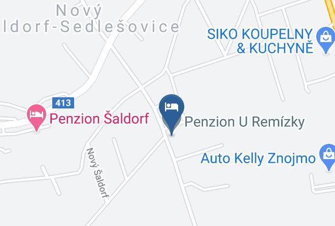 Znojmo - Penzion U Remizky Maps