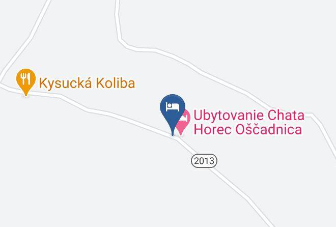 Cadca - Penzion U Rozy Maps
