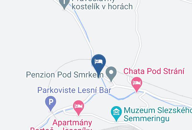 Jesenik - Penzion U Rybnicku Maps