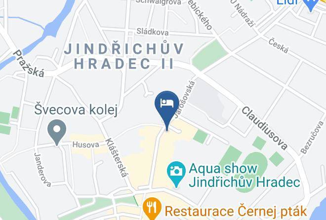 Jindrichuv Hradec - Penzion U Selongu Maps