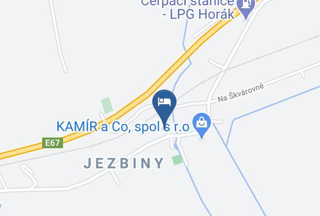 Nachod - Penzion U Slunce Jaromer Maps