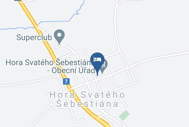 Chomutov - Penzion U Soudu Maps