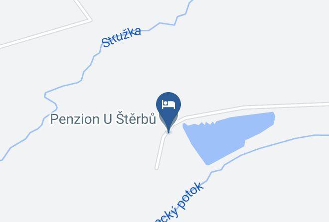 Tabor - Penzion U Sterbu Maps