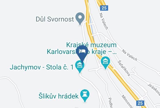 Carlsbad - Penzion U Stoly Maps