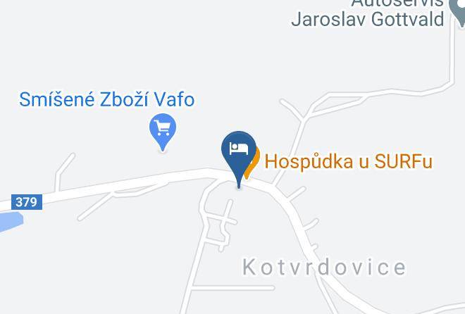 Blansko - Penzion U Surfu Maps