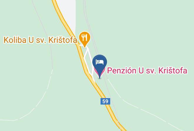 Banska Bystrica - Penzion U Sv Kristofa Maps