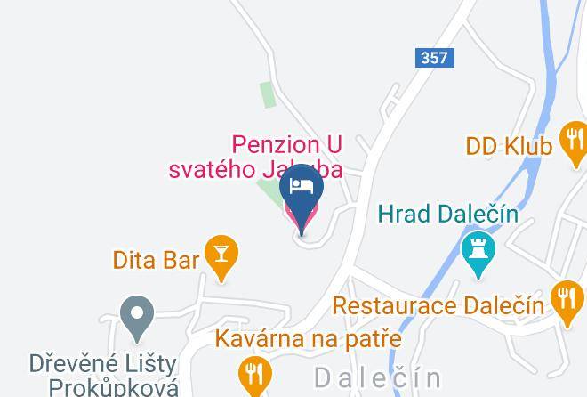 Zdar Nad Sazavou - Penzion U Svateho Jakuba Maps