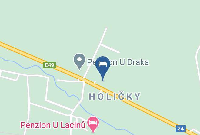Jindrichuv Hradec - Penzion U Svetlusek Maps