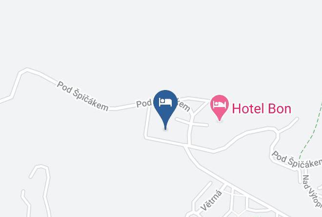 Jablonec Nad Nisou - Penzion U Tenisu Maps