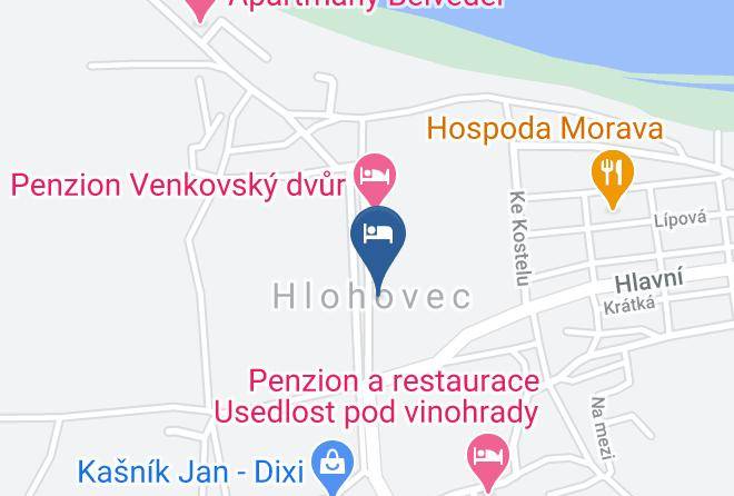 Breclav - Penzion U Terezky Hlohovec Maps