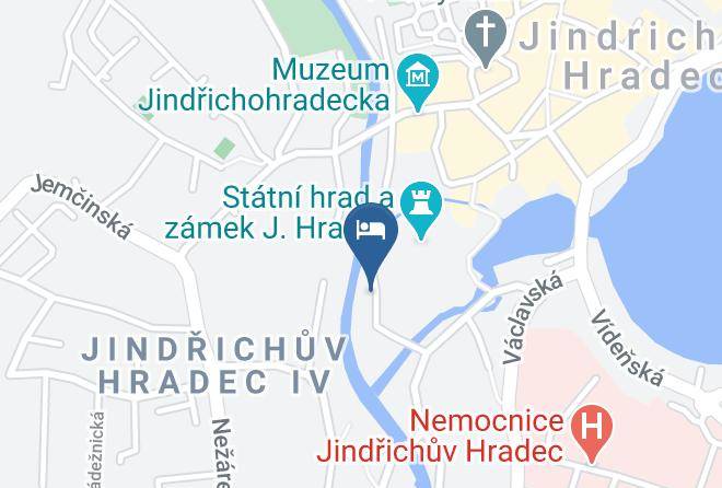 Jindrichuv Hradec - Penzion U Tkadlen Maps