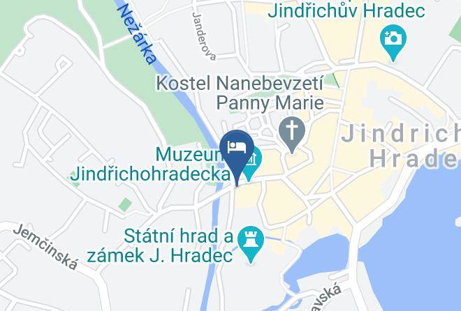 Jindrichuv Hradec - Penzion U Tomase Maps