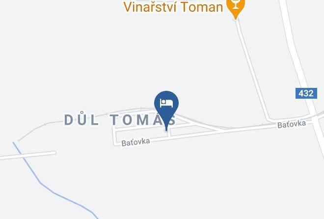 Hodonin - Penzion U Tomase Maps